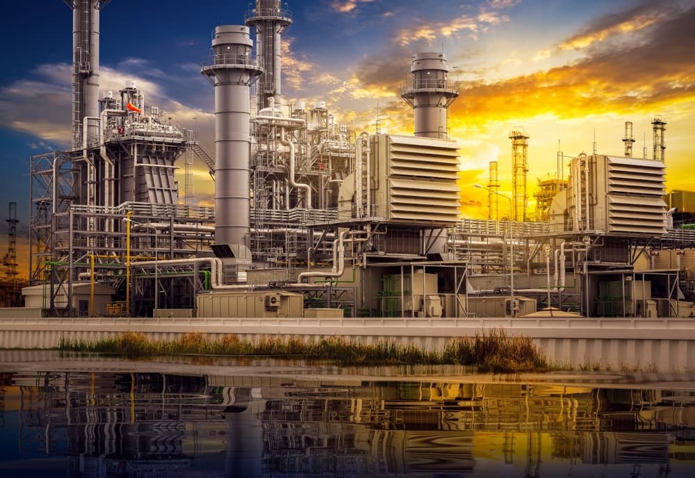 Power plant boiler feed water demineralisation system
